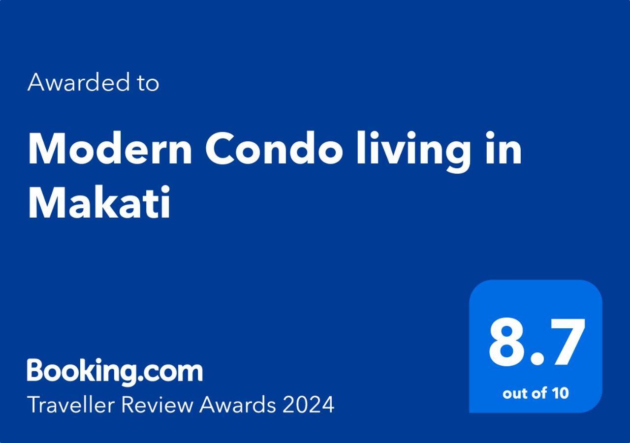 Modern Condo Living In Makati Манила Екстериор снимка